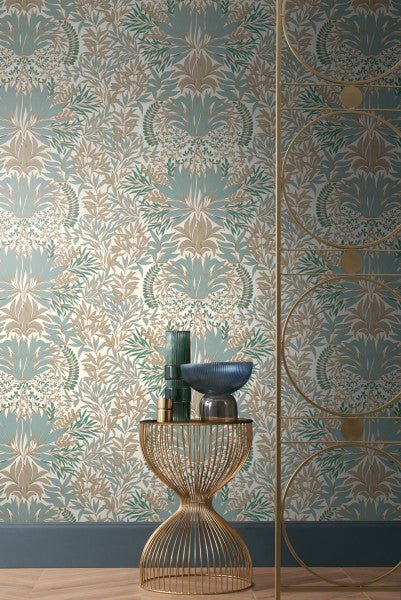 Casamance Square Jasmin Chardon behang 75733262 - LAB COLOUR THE WORLD