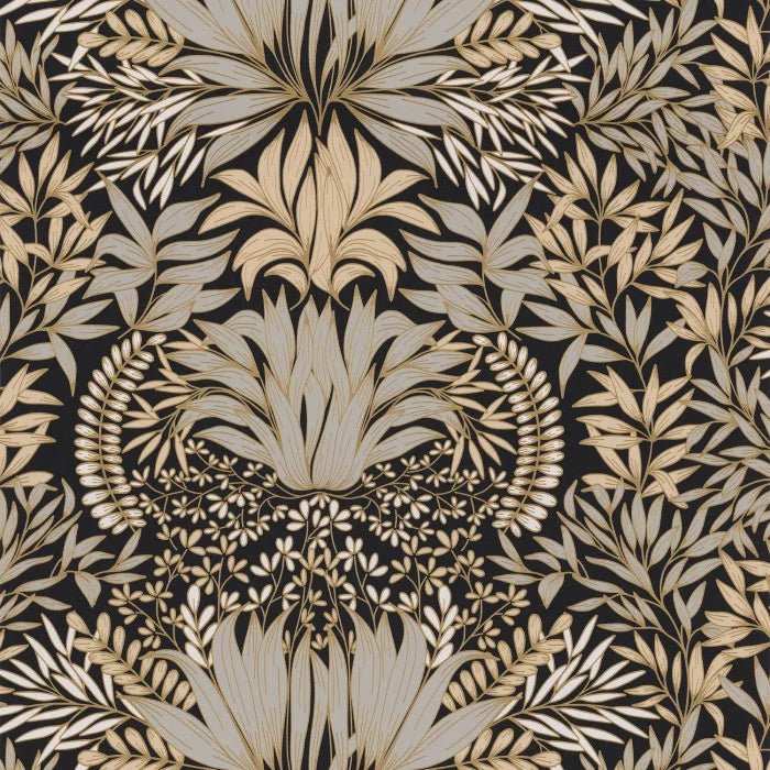 Casamance Square Jasmin Chardon behang 75733670 - LAB COLOUR THE WORLD