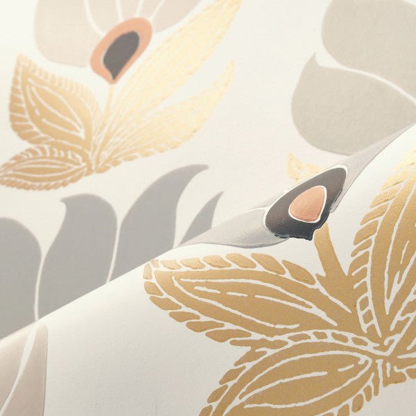 Casamance Square Jasmin Dauphine behang 75690610 - LAB COLOUR THE WORLD
