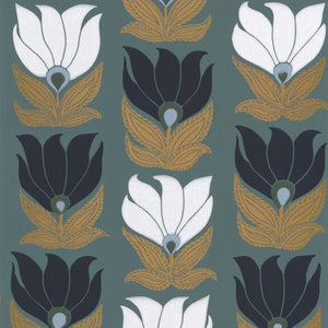 Casamance Square Jasmin Dauphine behang 75690814 - LAB COLOUR THE WORLD