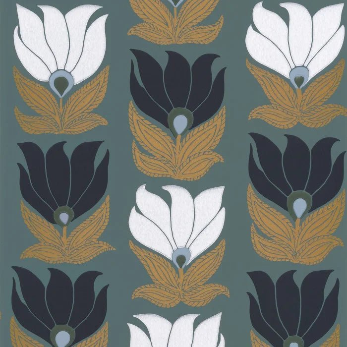 Casamance Square Jasmin Dauphine behang 75690814 - LAB COLOUR THE WORLD