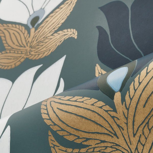 Casamance Square Jasmin Dauphine behang 75690814 - LAB COLOUR THE WORLD