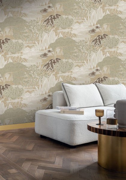 Casamance Square Jasmin Jasmin behang 75680100 - LAB COLOUR THE WORLD