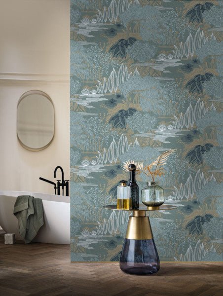 Casamance Square Jasmin Jasmin behang 75680202 - LAB COLOUR THE WORLD