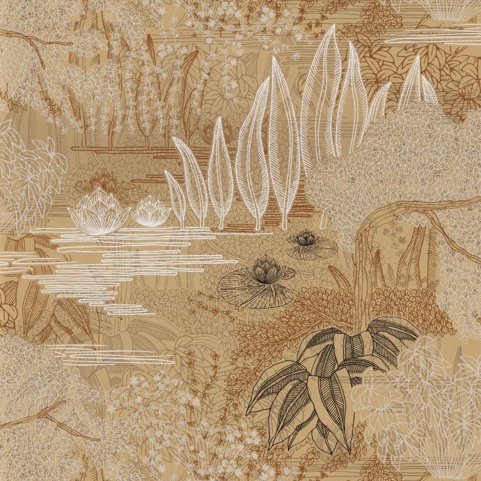 Casamance Square Jasmin Jasmin behang 75680508 - LAB COLOUR THE WORLD