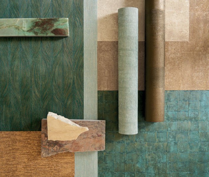 Casamance Texture Cérame Faenza behang 76080406 - LAB COLOUR THE WORLD