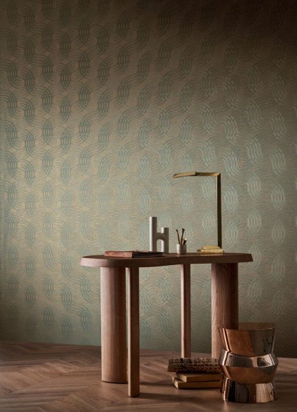 Casamance Textures Métalliques Auraria behang 75792548 - LAB COLOUR THE WORLD
