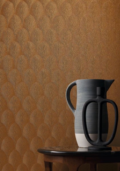 Casamance Textures Métalliques Tourmaline behang 75781732 - LAB COLOUR THE WORLD