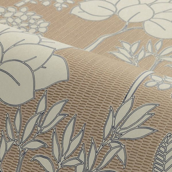 Casamance Tressora Inara behang 76902650 - LAB COLOUR THE WORLD