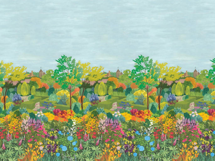 Little Greene Castle Garden Behang 0234CGPALEL
