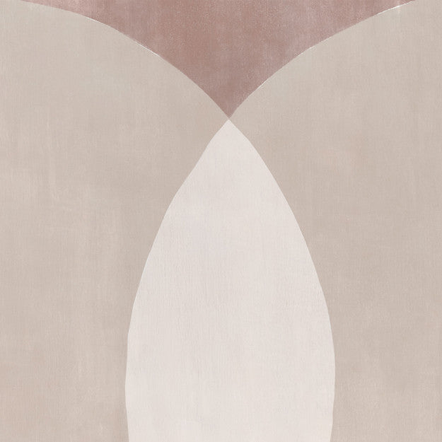 Les Dominotiers Circles Beige / Grey / Terracota Behang DOM 700