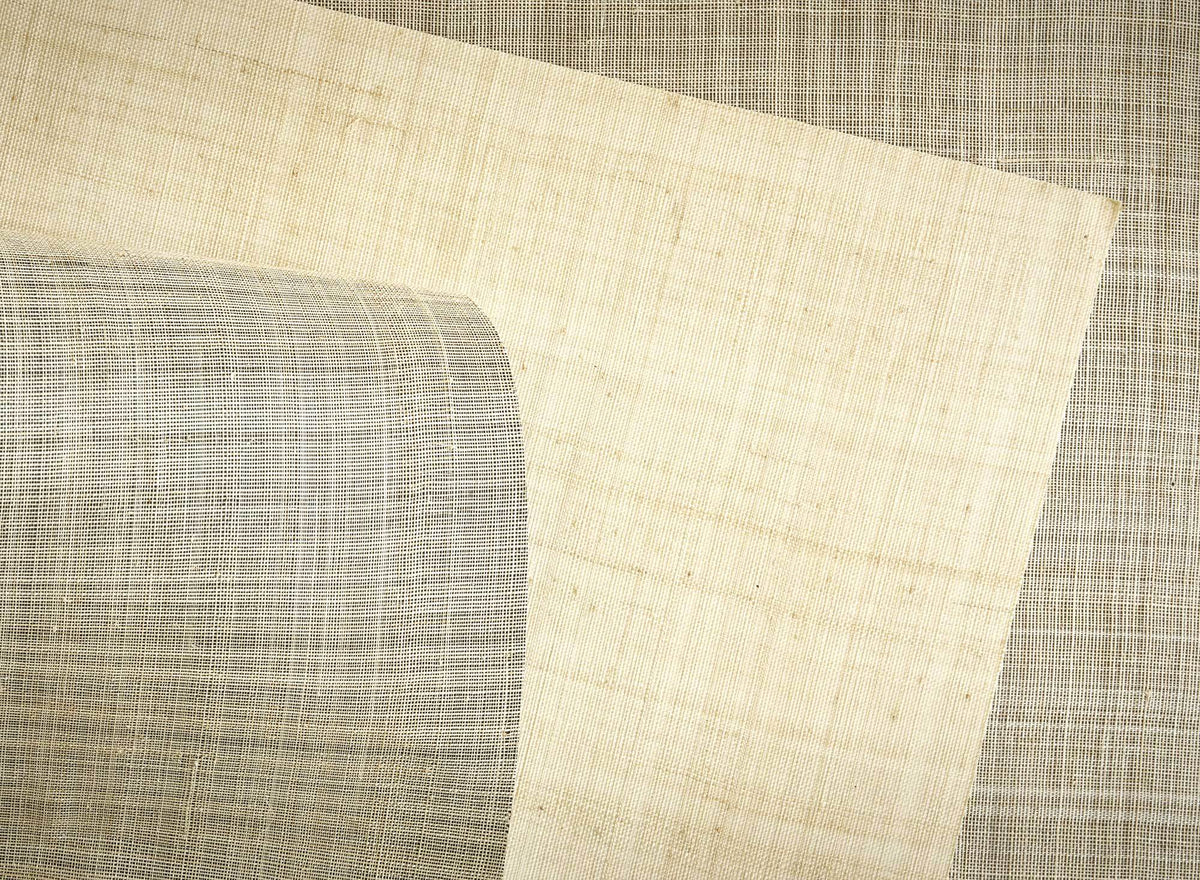 CMO Paris Abaca Pur Behang WAB 09 - blanc