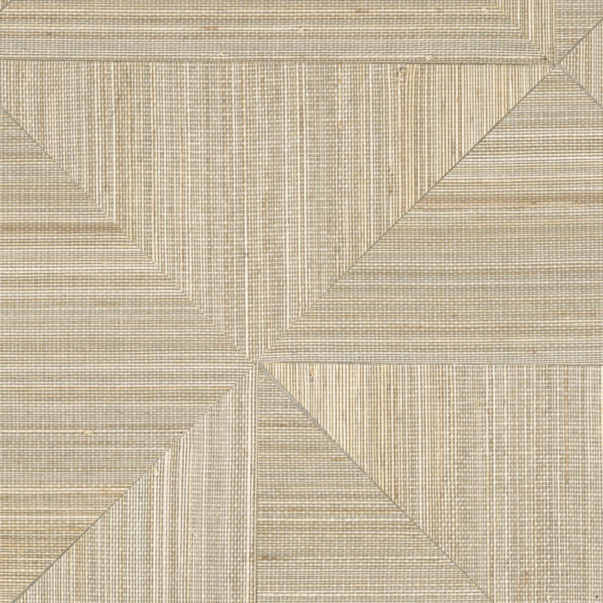 CMO Paris Abaca Square Behang WAB 06 86 - Argent - LAB COLOUR THE WORLD