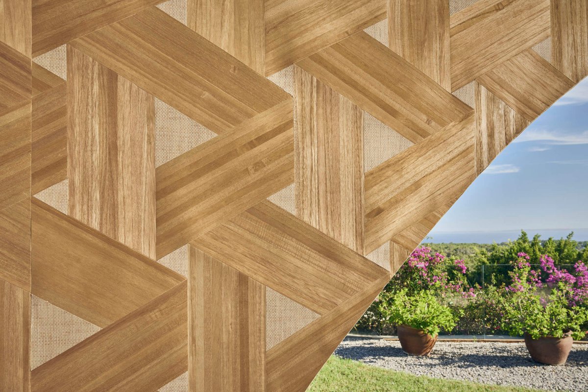 CMO Paris Cannage Behang WBO 11 10 - Naturel - LAB COLOUR THE WORLD