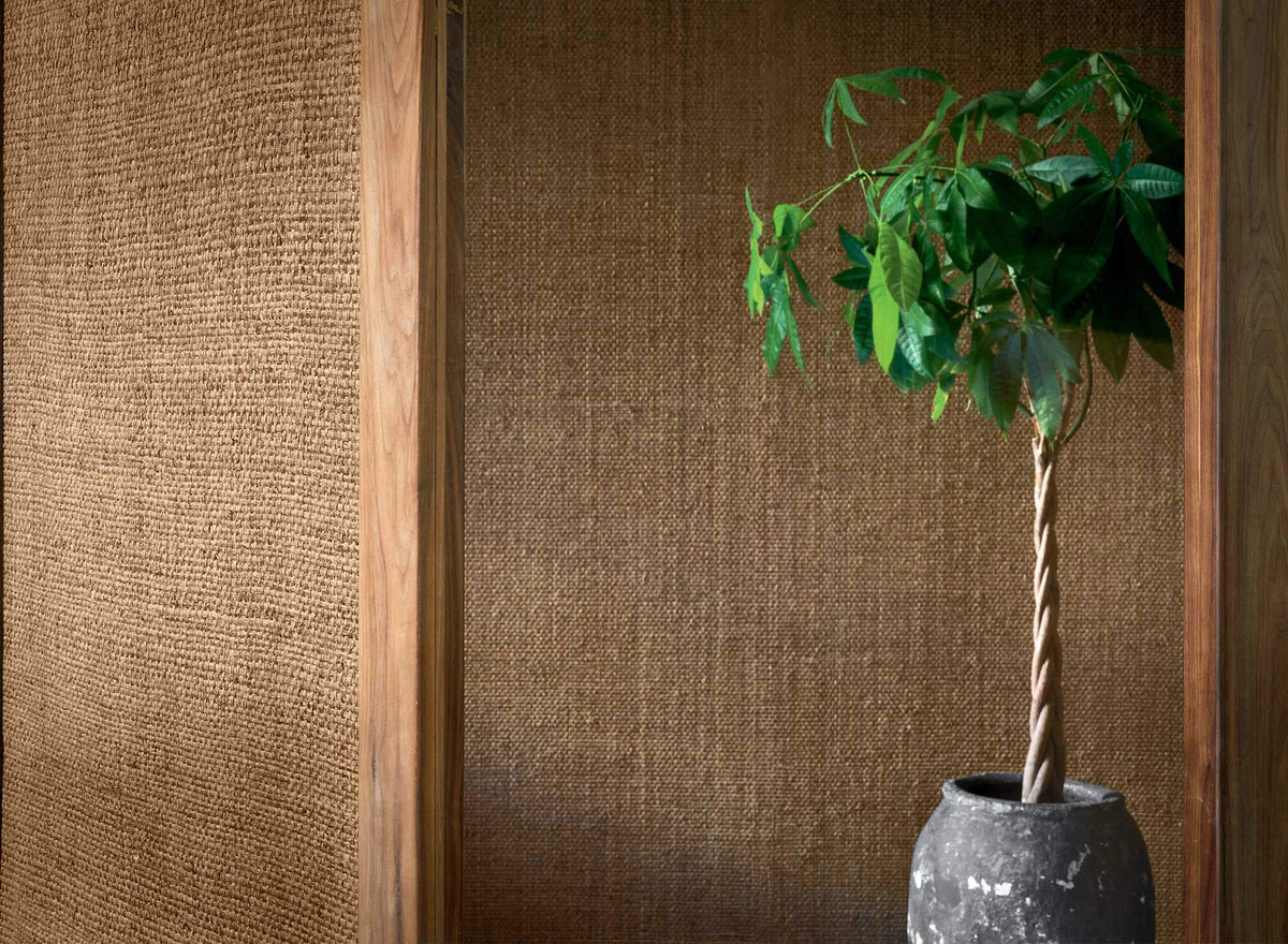 CMO Paris Papyrus Brut Behang WRS 04 - kaki