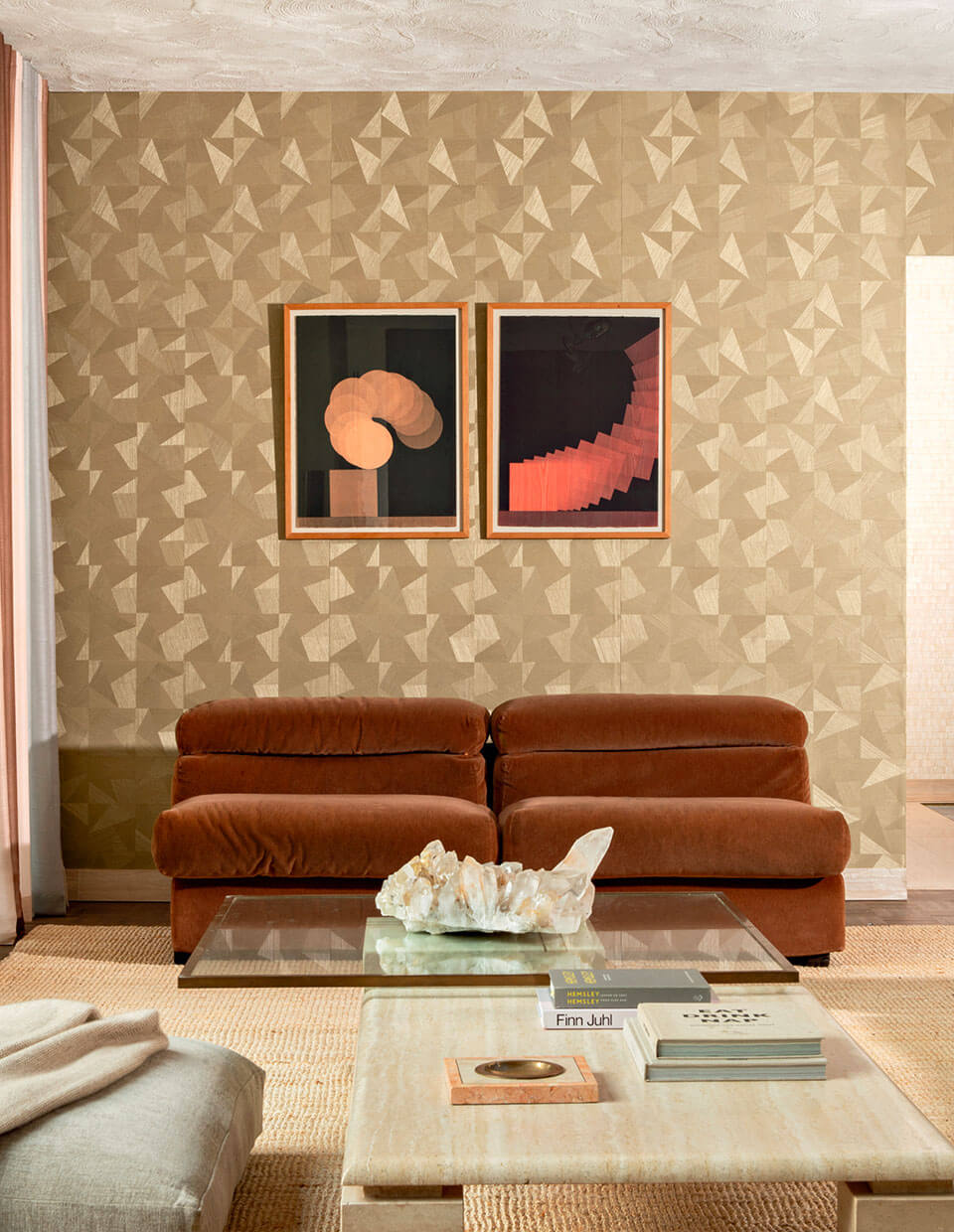 CMO Paris Sisal Éclat Behang WSI 05 - Eclat Blond