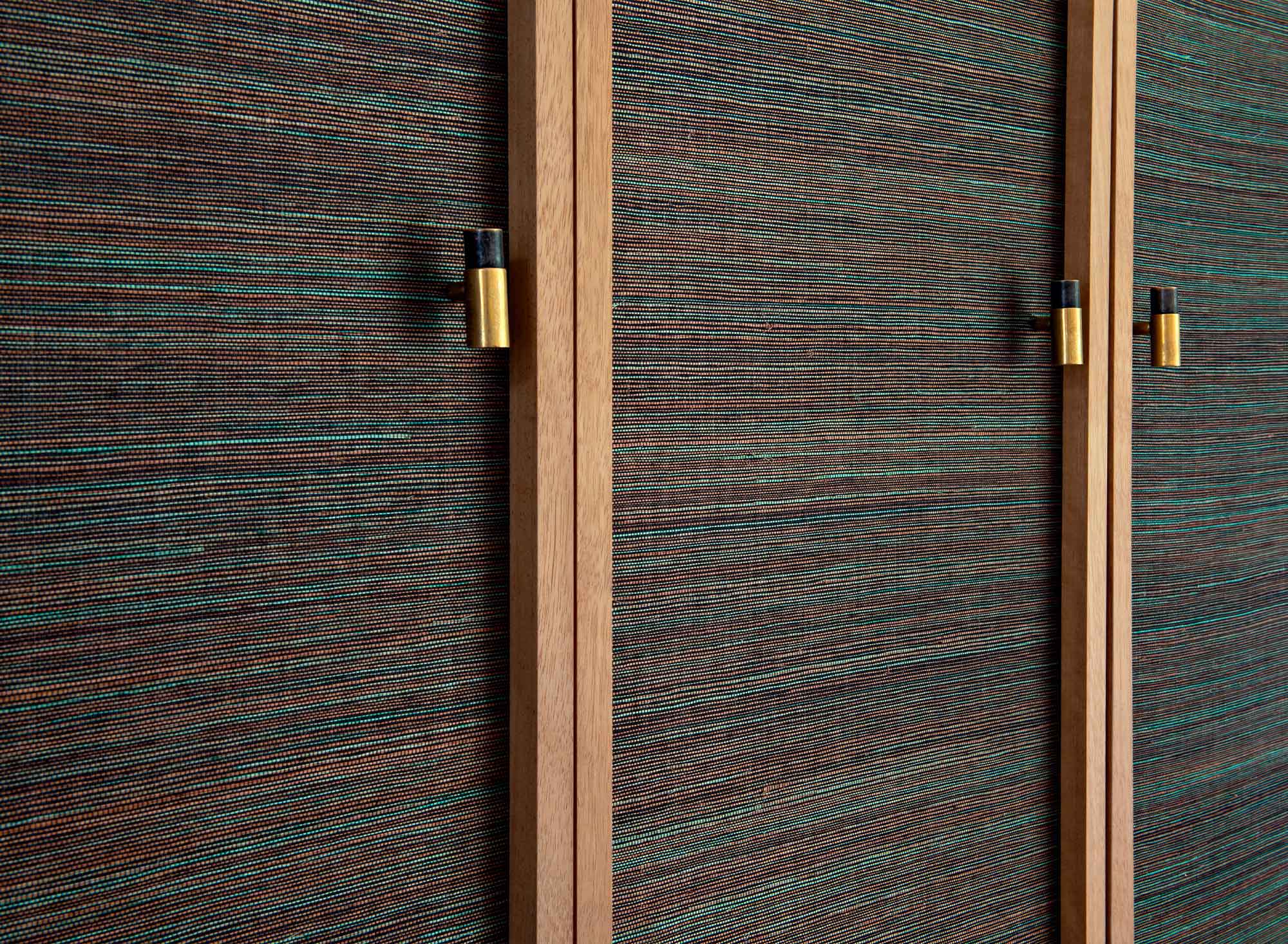 CMO Paris Sisal Behang WSI 01 - Changeant Mordoré