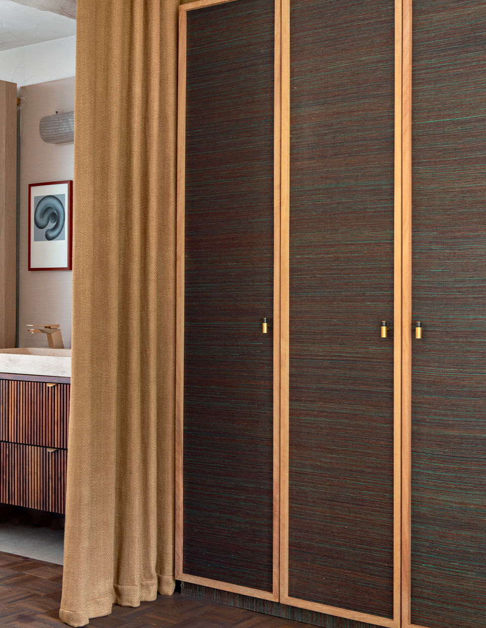 CMO Paris Sisal Behang WSI 01 - Changeant Lagon