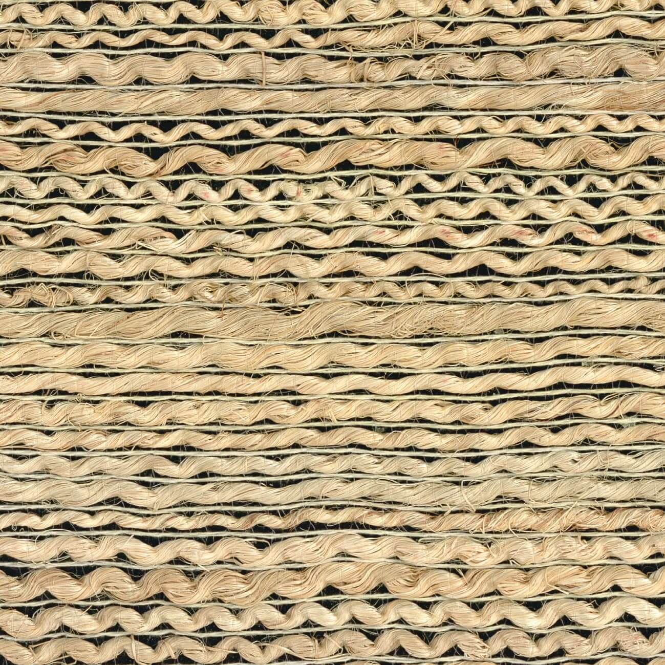 CMO Paris Abaca Tressé Behang CMO WAB 08 - naturel noir