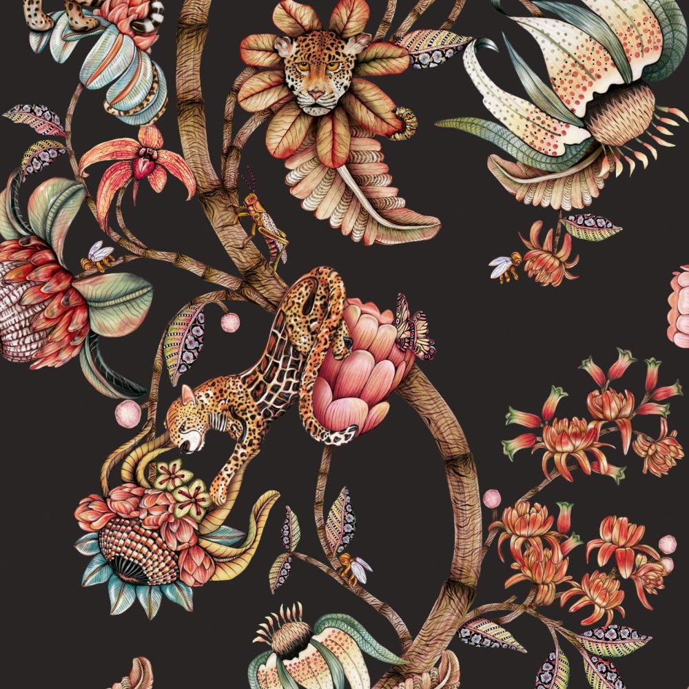 Cole & Son ARDMORE - BAOBAB Protea Panthera behang 129/6023 - LAB COLOUR THE WORLD