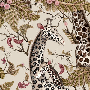 Cole & Son ARDMORE Royal Giraffe behang 129/3012 - LAB COLOUR THE WORLD