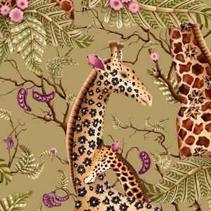 Cole & Son ARDMORE Royal Giraffe behang 129/3013 - LAB COLOUR THE WORLD