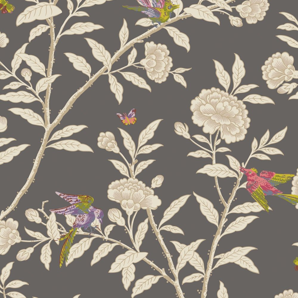 Cole & Son CLASSICS COLLECTION VOL.1 Roseberry with Birds behang 127/4019 - LAB COLOUR THE WORLD