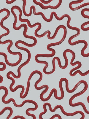 Cole & Son Vivienne Westwood Rainforest Squiggle behang 130/8031 - LAB COLOUR THE WORLD