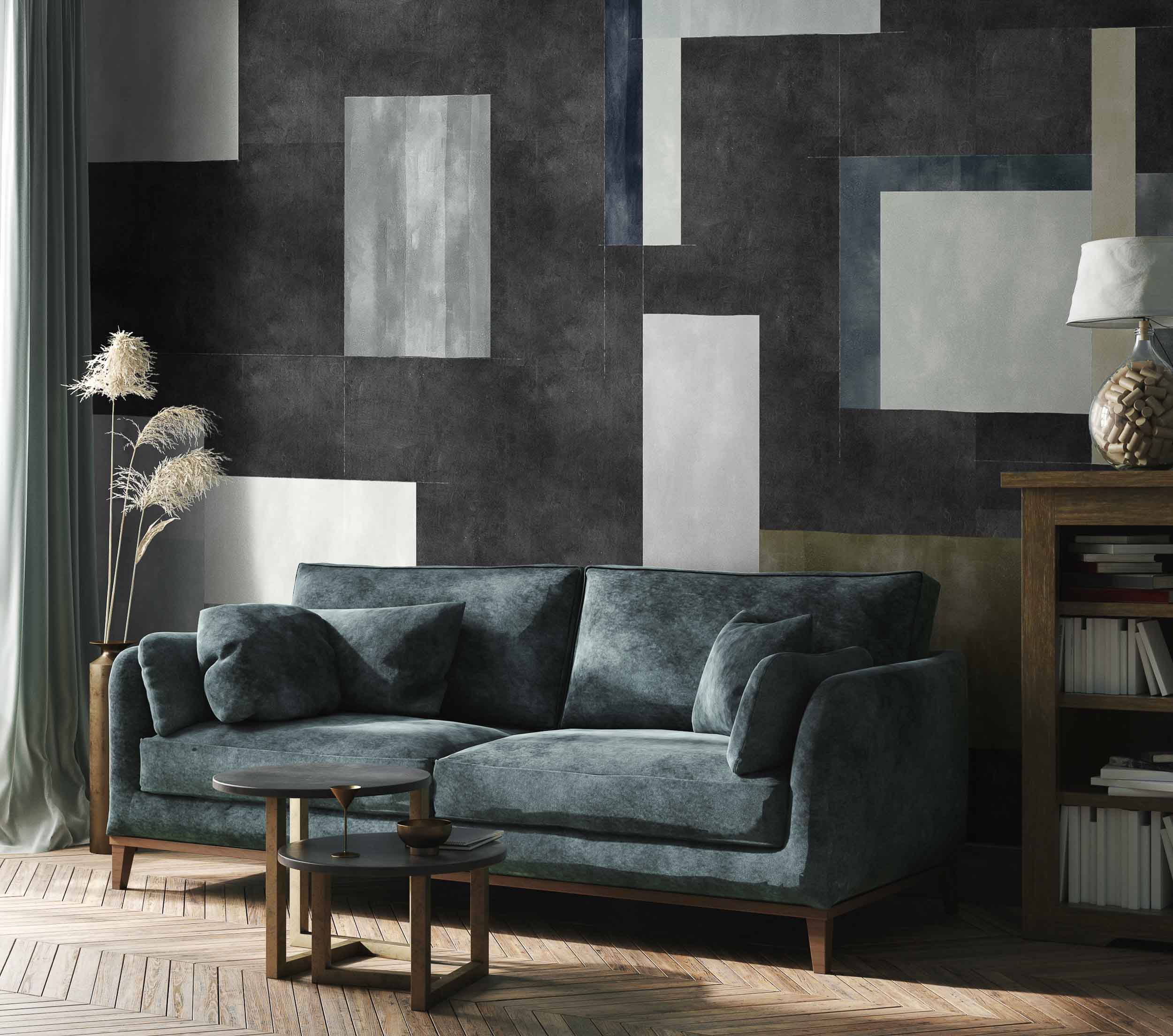 Coordonné Random Archist Color Study behang 9000503 sfeer afbeelding 1