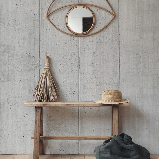 Les Dominotiers Concrete Big Stripes Gris Behang DOM 434