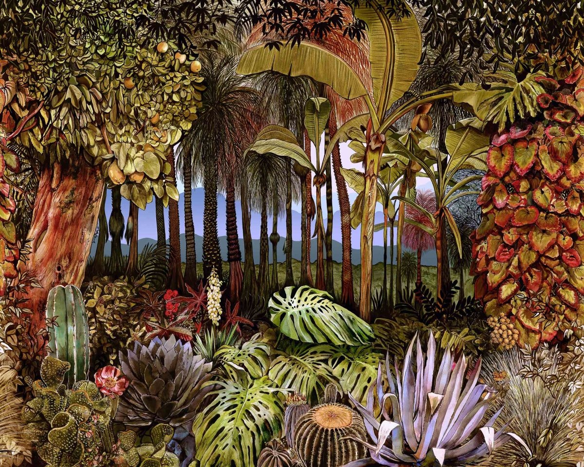 Coordonné 40th Anniversary Botánico Mañana behang 8000048 - LAB COLOUR THE WORLD