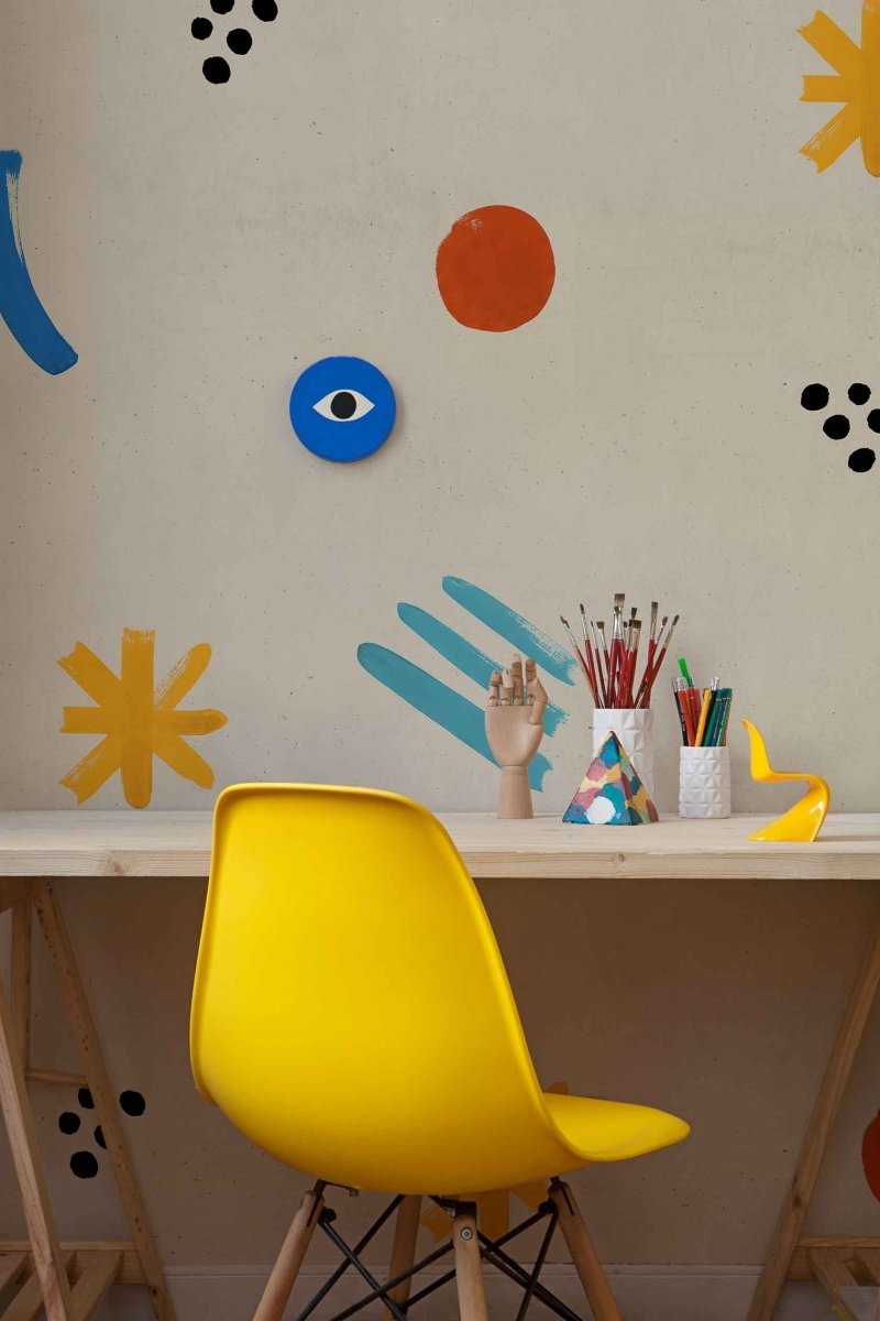 Coordonné 40th Anniversary Cosmic Childhood Universo Geométrico behang 8000020 - LAB COLOUR THE WORLD