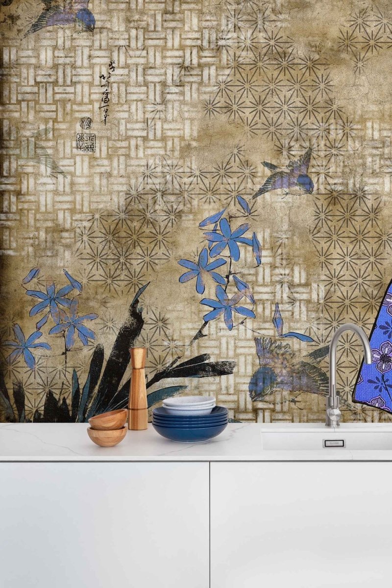 Coordonné 40th Anniversary Geisha Graffiti behang 8000037 - LAB COLOUR THE WORLD