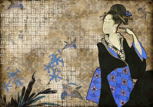 Coordonné 40th Anniversary Geisha Graffiti Kage behang 8000037 - LAB COLOUR THE WORLD