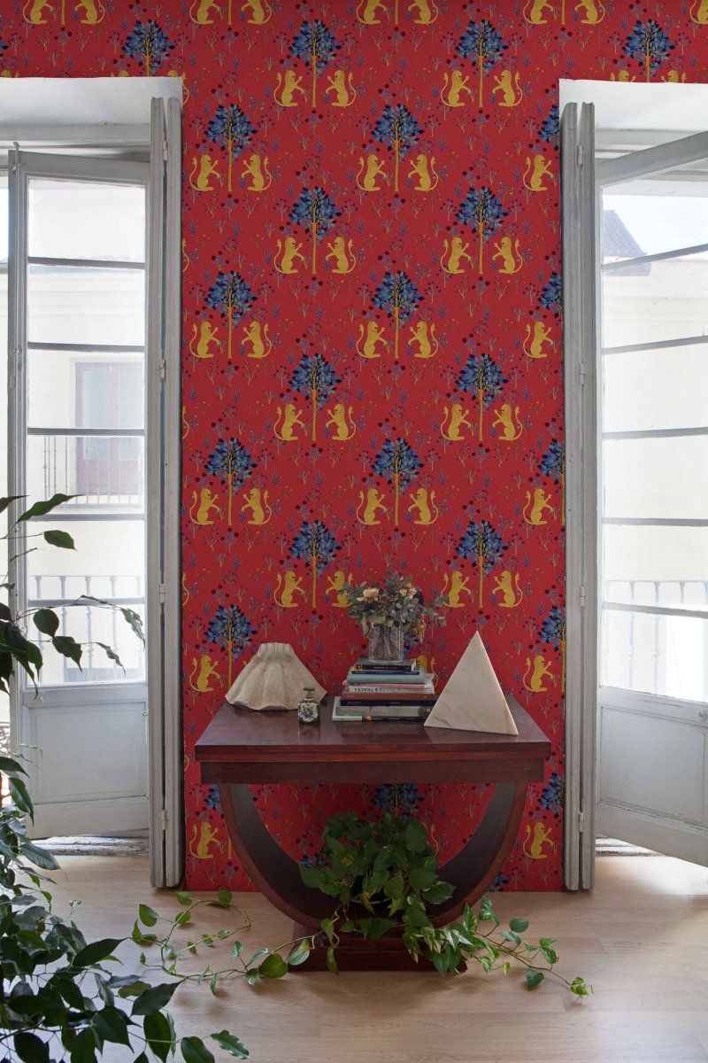 Coordonné 40th Anniversary Medieval Tapestry Deep behang 8000013 - LAB COLOUR THE WORLD