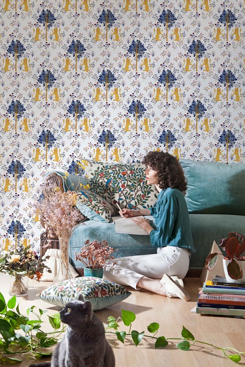 Coordonné 40th Anniversary Medieval Tapestry Pure behang 8000012 - LAB COLOUR THE WORLD