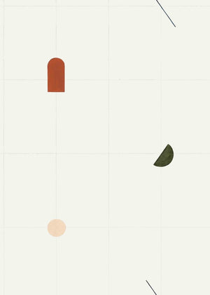 Coordonné 40th Anniversary Shape Study behang 8000010 - LAB COLOUR THE WORLD