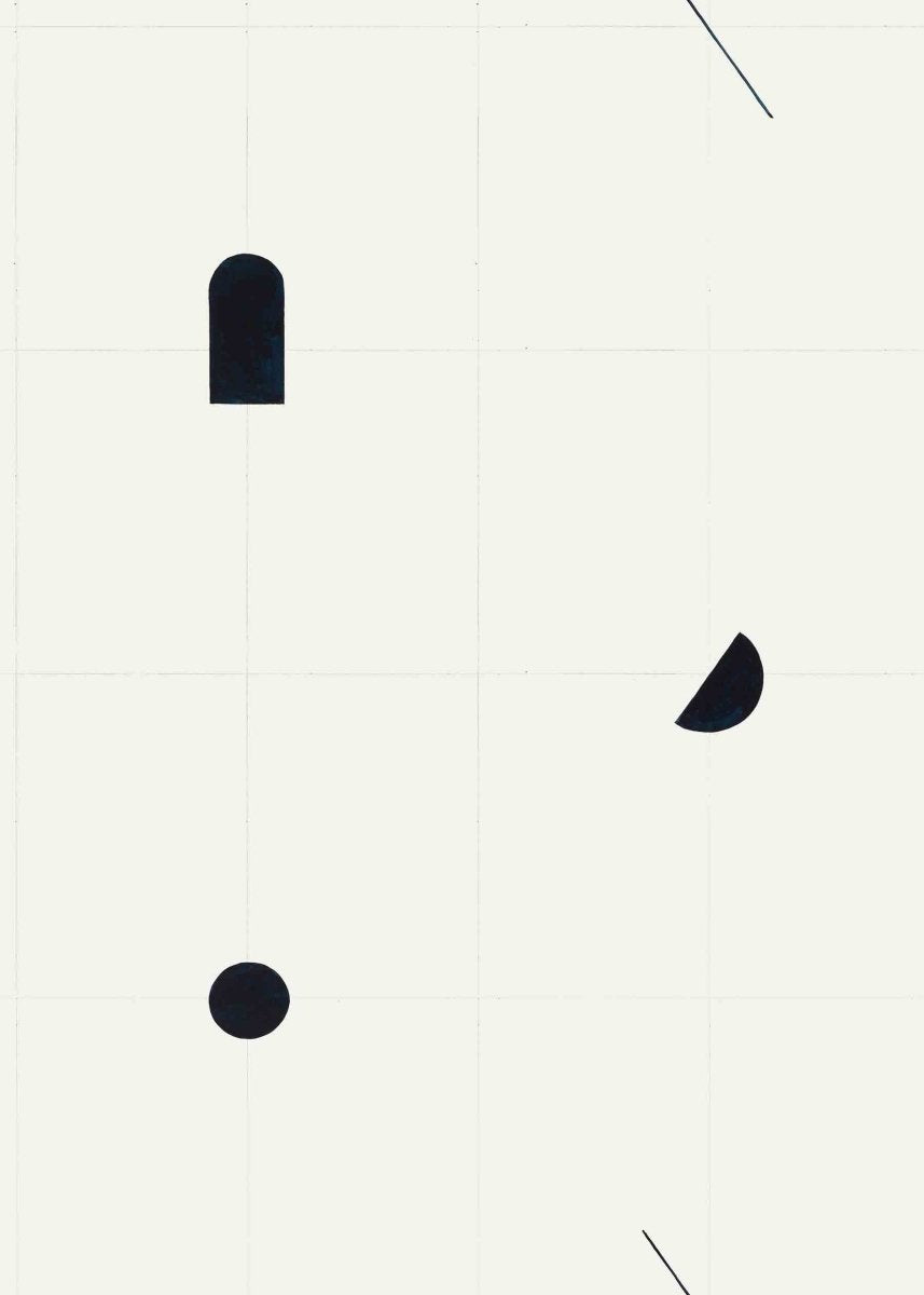 Coordonné 40th Anniversary Shape Study Deep behang 8000011 - LAB COLOUR THE WORLD
