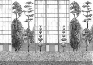 Coordonné 40th Anniversary Urban Garden Black and White behang 8000077 - LAB COLOUR THE WORLD