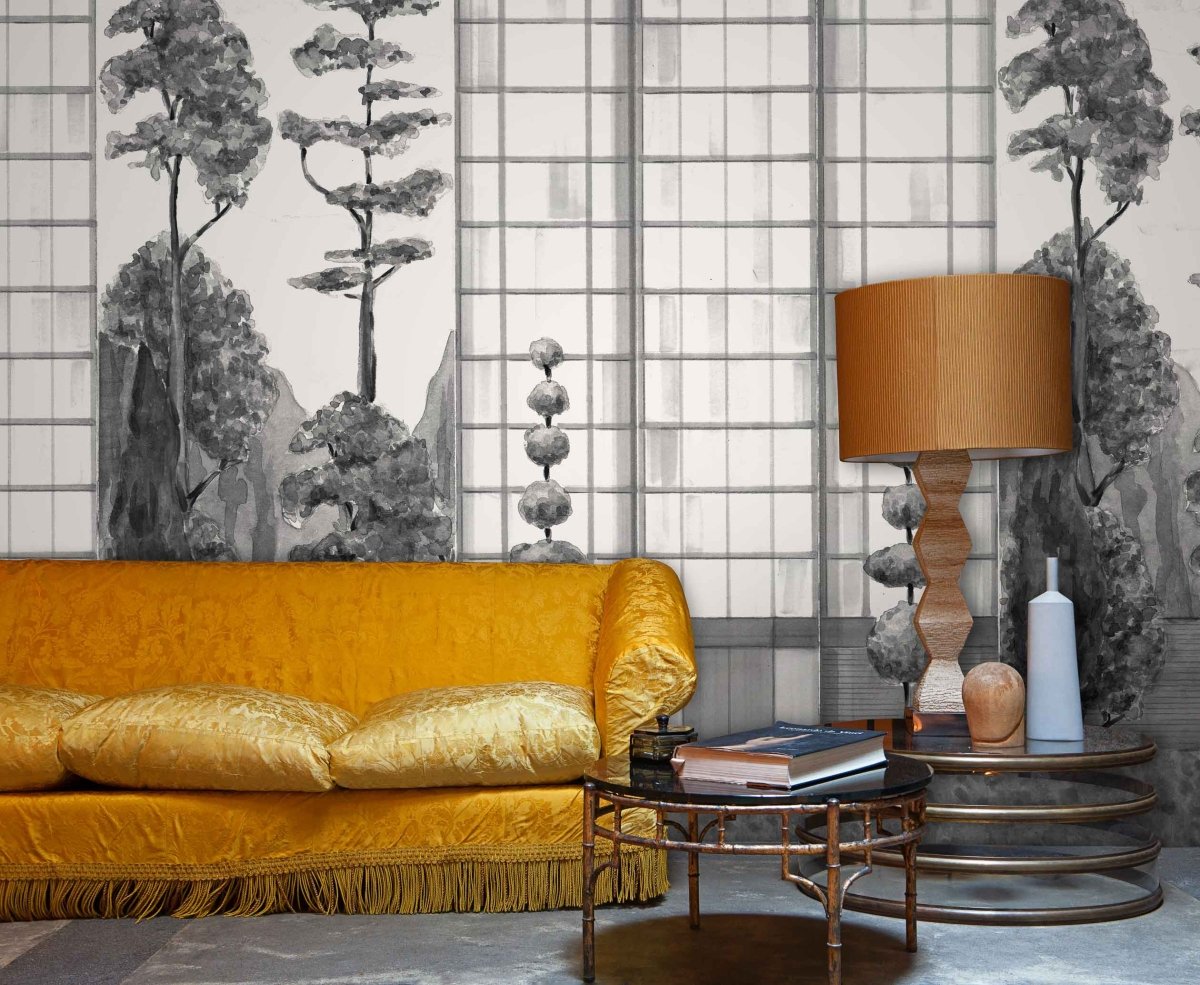 Coordonné 40th Anniversary Urban Garden Black and White behang 8000077 - LAB COLOUR THE WORLD