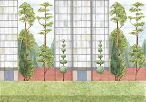 Coordonné 40th Anniversary Urban Garden Color behang 8000076 - LAB COLOUR THE WORLD