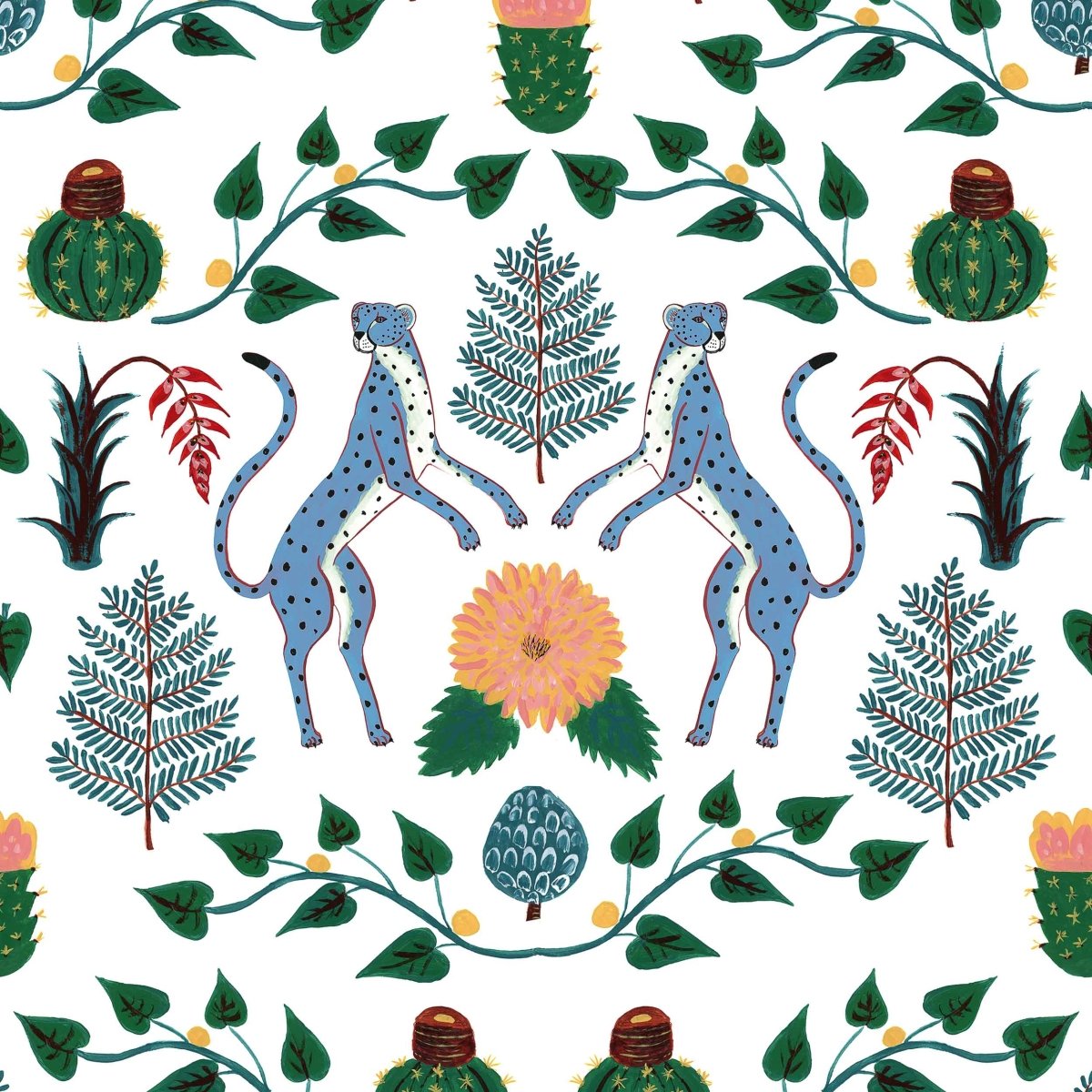 Coordonné Anima Cheetahs behang 5900043 - LAB COLOUR THE WORLD