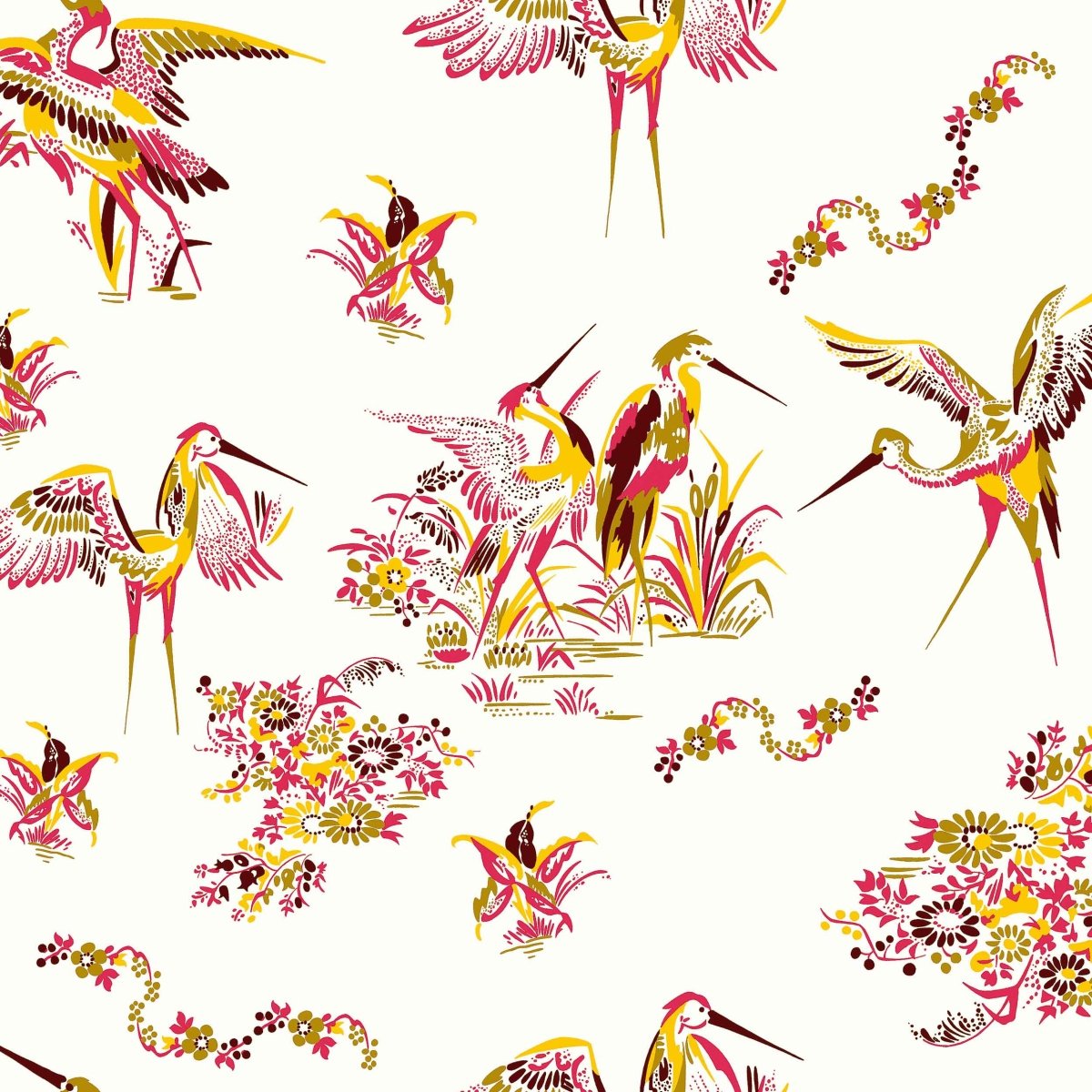 Coordonné Anima Grullas de papel behang 5900001 - LAB COLOUR THE WORLD