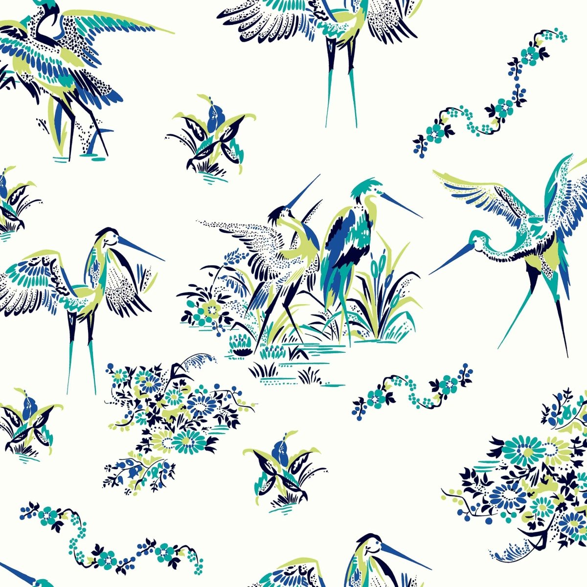Coordonné Anima Grullas de papel behang 5900002 - LAB COLOUR THE WORLD