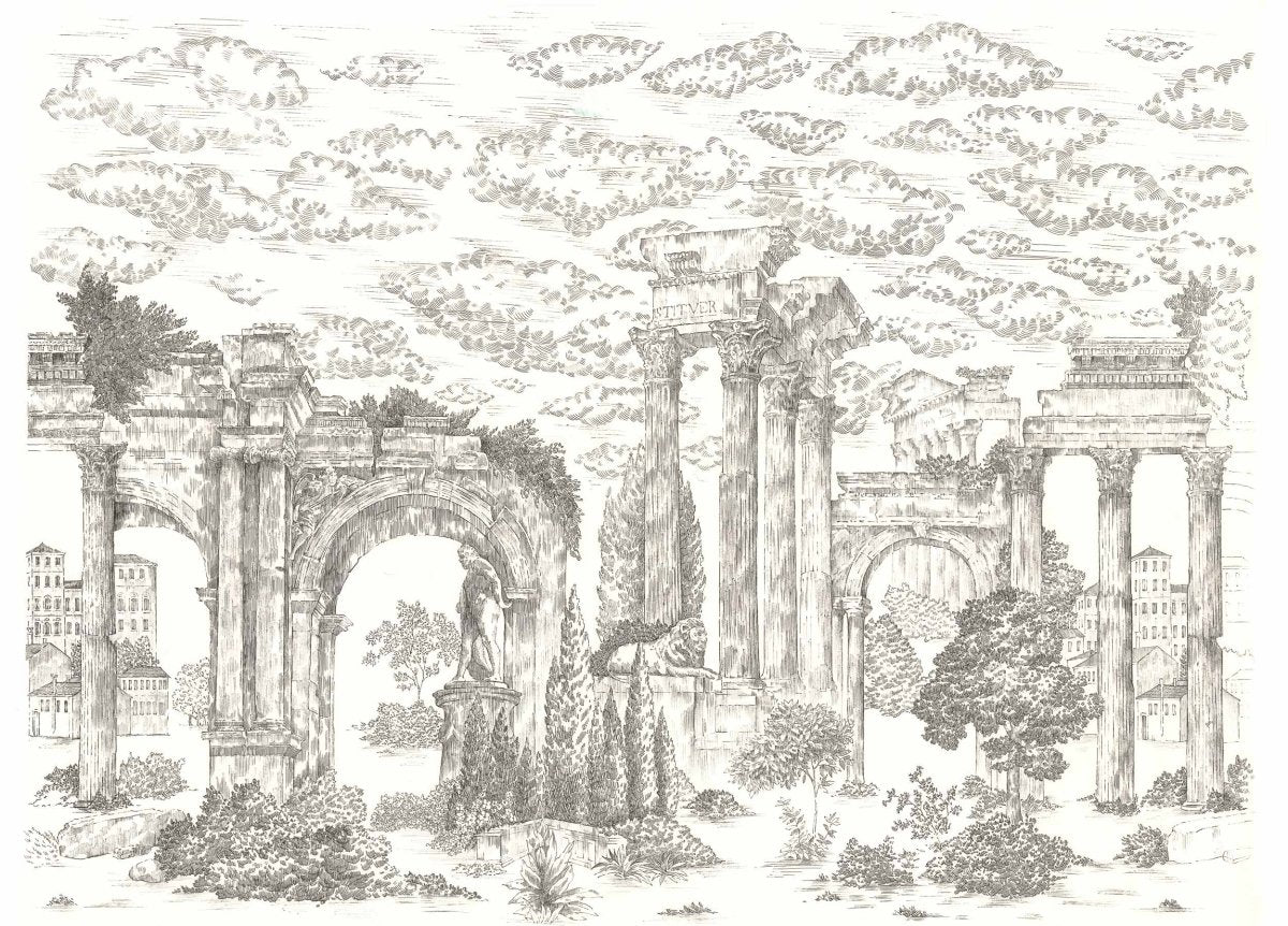Coordonné Aracne Ruins behang A00329 - LAB COLOUR THE WORLD