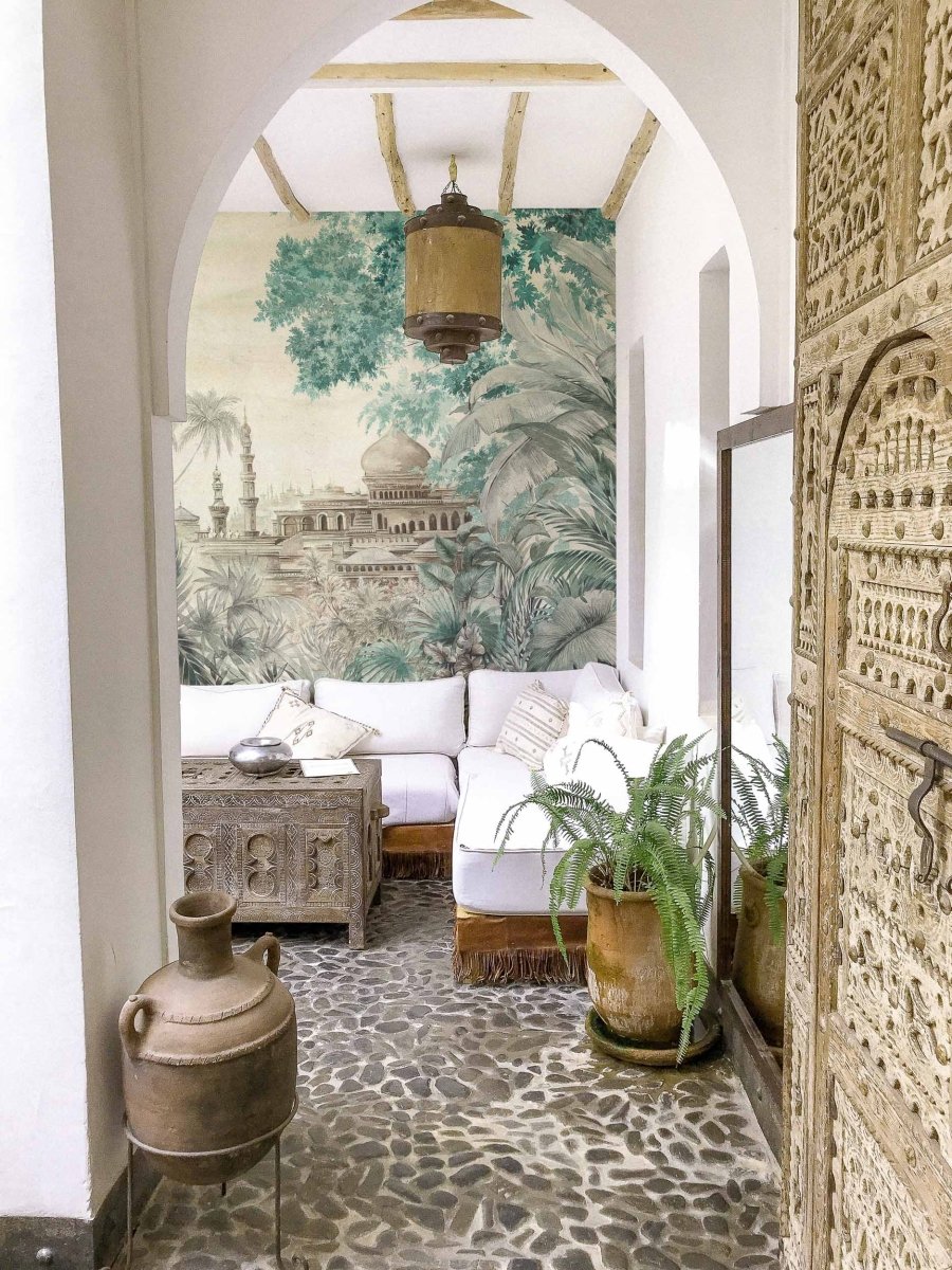 Coordonné Aracne Taj Mahal behang A00333 - LAB COLOUR THE WORLD