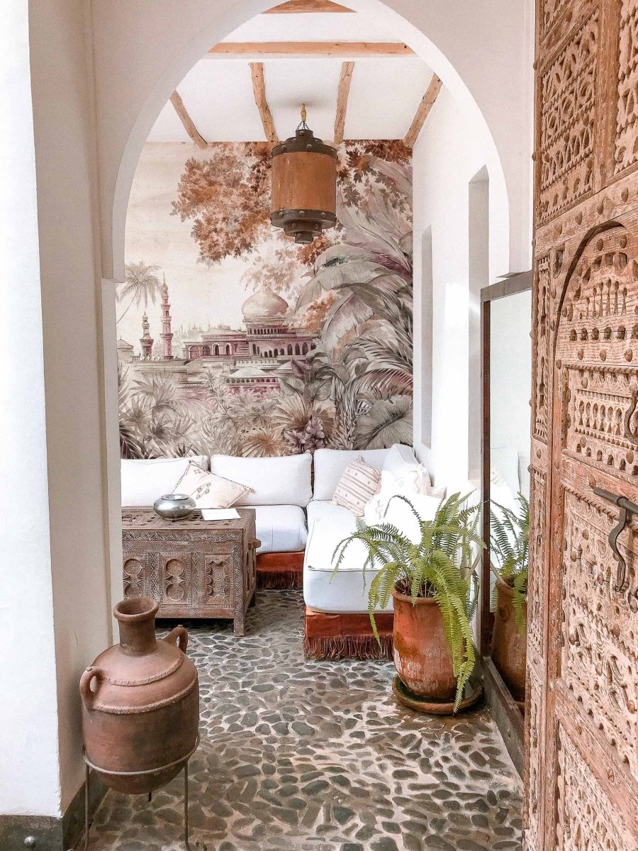Coordonné Aracne Taj Mahal behang A00334 - LAB COLOUR THE WORLD