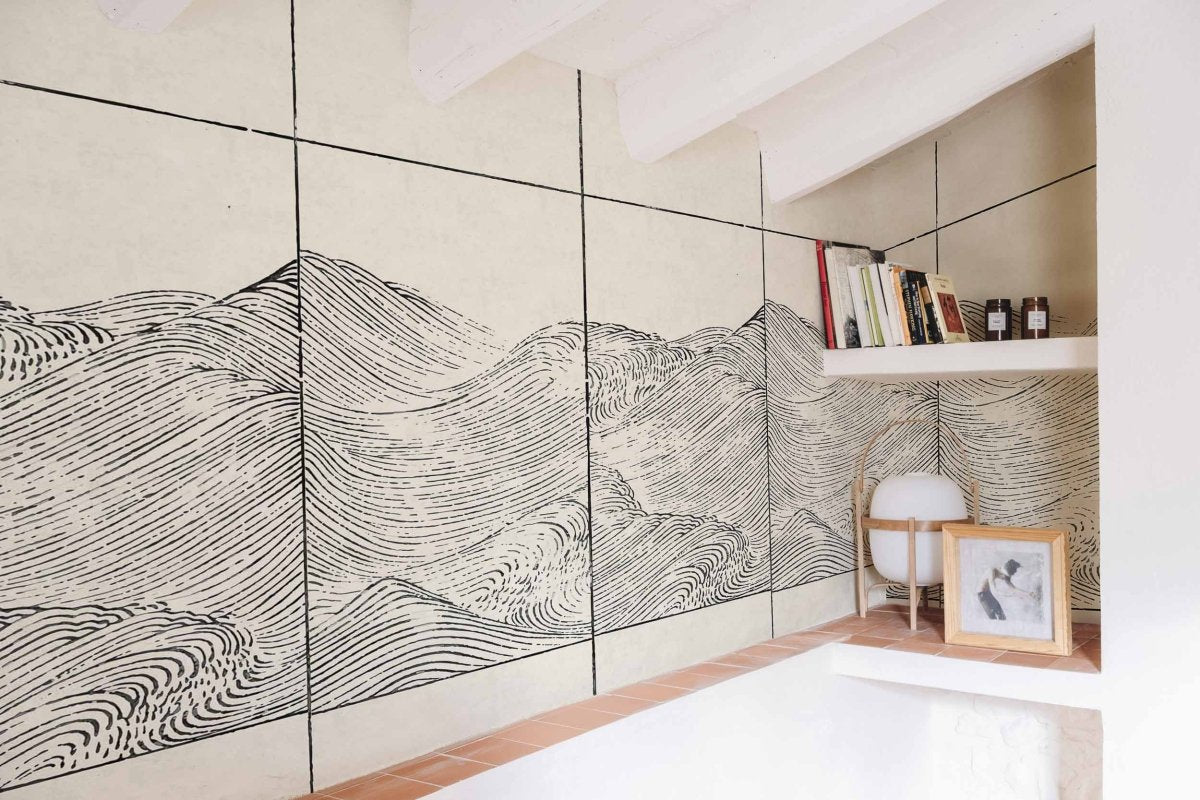 Coordonné Aracne Waves behang A00335 - LAB COLOUR THE WORLD