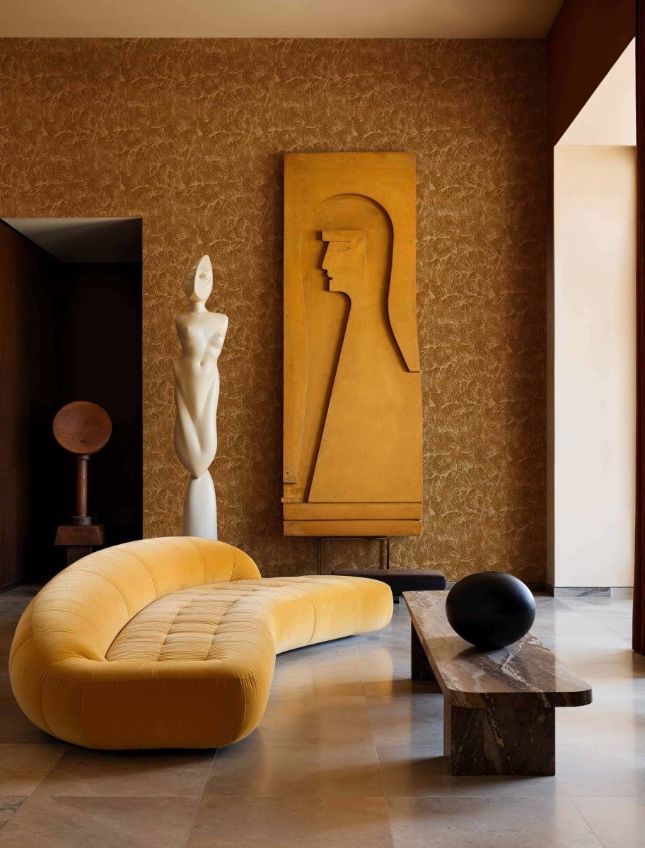 Coordonné Artisan by Bodo Sperlein Sepia behang B00200 - LAB COLOUR THE WORLD