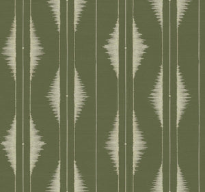 Coordonné Berber Azilal Embroidery Pistachio behang B00428 - LAB COLOUR THE WORLD